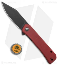 CIVIVI Relic Liner Lock Knife W/Tweezers Burgundy G-10 (3.5" Black SW) 7 CIVIVI Relic Liner Lock Knife W/Tweezers Burgundy G-10 (3.5" Black SW) -Civivi Knives Store Civivi Relic Liner Lock Knife With Tweezers Burgundy G 10 BHQ 136911 td size