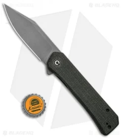 CIVIVI Relic Liner Lock Knife W/Tweezers Green Micarta (3.5" SW) 7 CIVIVI Relic Liner Lock Knife W/Tweezers Green Micarta (3.5" SW) -Civivi Knives Store Civivi Relic Liner Lock Knife With Tweezers Green Micarta G 10 BHQ 136912 td size