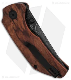 CIVIVI Thug 2 Liner Lock Knife Cuibourtia Wood (2.69" Damascus) C20028C-DS1 -Civivi Knives Store Civivi Thug 2 LL Knife Cuibourtia Wood 2in Damascus BHQ 145896 td side