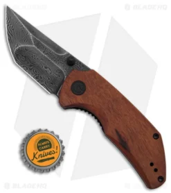 CIVIVI Thug 2 Liner Lock Knife Cuibourtia Wood (2.69" Damascus) C20028C-DS1 -Civivi Knives Store Civivi Thug 2 LL Knife Cuibourtia Wood 2in Damascus BHQ 145896 td size