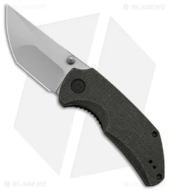 CIVIVI Thug 2 Liner Lock Knife Dark Green Micarta (2.69" BB) C20028C-3