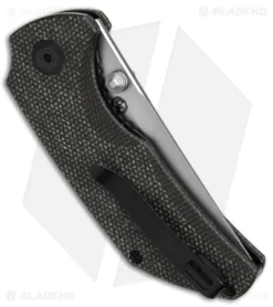 CIVIVI Thug 2 Liner Lock Knife Dark Green Micarta (2.69" BB) C20028C-3 6 CIVIVI Thug 2 Liner Lock Knife Dark Green Micarta (2.69" BB) C20028C-3 -Civivi Knives Store Civivi Thug 2 LL Knife Dark Green Micarta 2in BB BHQ 145895 td side