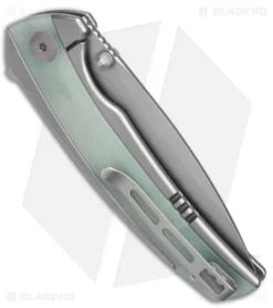 CIVIVI Teraxe Frame Lock Knife Jade G-10/Steel (3.5" Bead Blast) C20036-2 -Civivi Knives Store civivi teraxe flk jade g10 steel 3in bb bhq 151774 td side